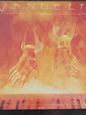 Vangelis Heaven and Hell vinyl album used, original gatefold sleeve