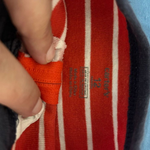 Carter`s pajamas 12 months like new