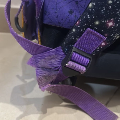 Monster High children's backpack and lunch bag