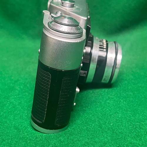 FED 4 rangefinder camera used with Industar-61 lens