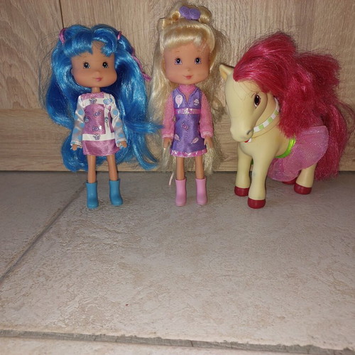 Strawberry Shortcake Candy Pop Line dolls used