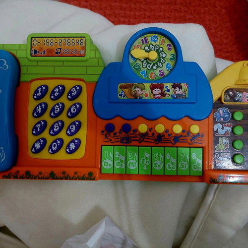 Educational toy phone-piano-animals like new