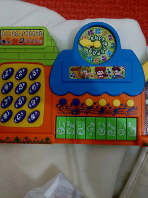 Εκπαιδευτικό παιχνίδι τηλέφωνο-πιάνο-ζώα σαν καινούργιο