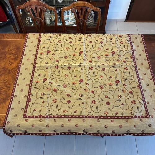 Decorative tablecloth used 125x125cm