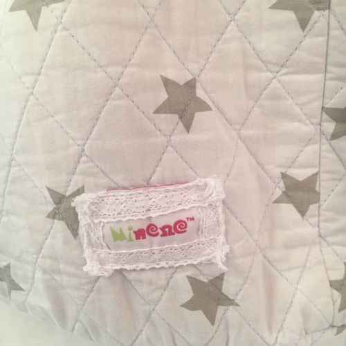 Fabric double-sided storage basket used Minene