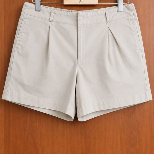 Iso beige cotton shorts like new, size L 40 12