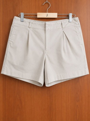 Iso beige cotton shorts like new, size L 40 12