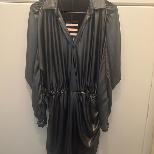 Lynne dress new, gray silver