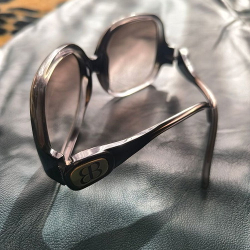 Balenciaga sunglasses used, large black and gray