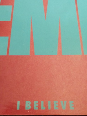 EMF I Believe 12" single μεταχειρισμένο, αγγλική κυκλοφορία 1991