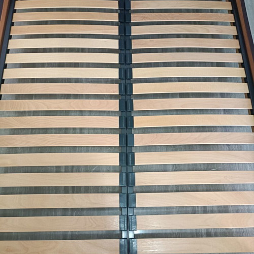 Wooden bed used 160x200 cm with 100 cm headboard