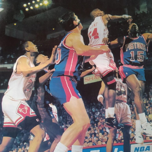 NBA poster used