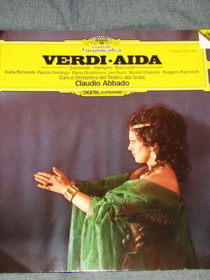 Verdi Aida vinyl classical near mint