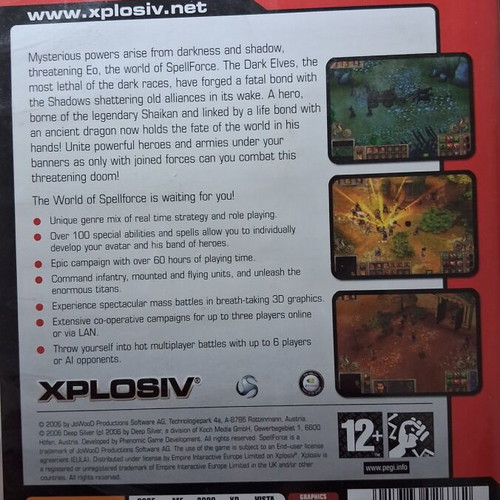 SpellForce 2: Shadow Wars PC game used, action