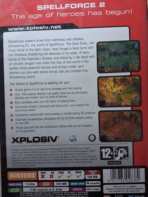 SpellForce 2: Shadow Wars PC game used, action