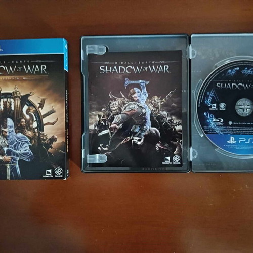 Middle Earth Shadow of War Gold Edition PS4 in excellent condition