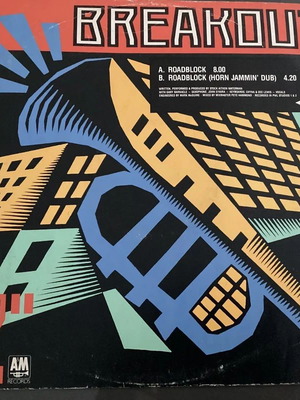 Roadblock 12 inch record used by Stock Aitken and Waterman