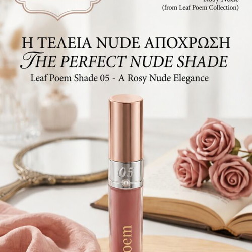 Leaf Poem Lip Gloss, long-lasting