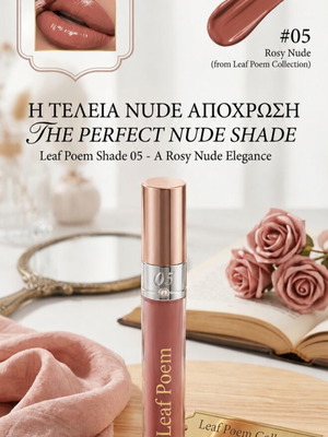 Leaf Poem Lip Gloss, long-lasting