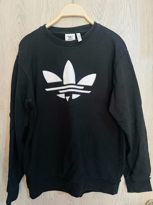 Φούτερ Adidas μαύρο μέγεθος S σαν καινούργιο