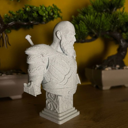 Kratos Bust God of War new, 12 cm height