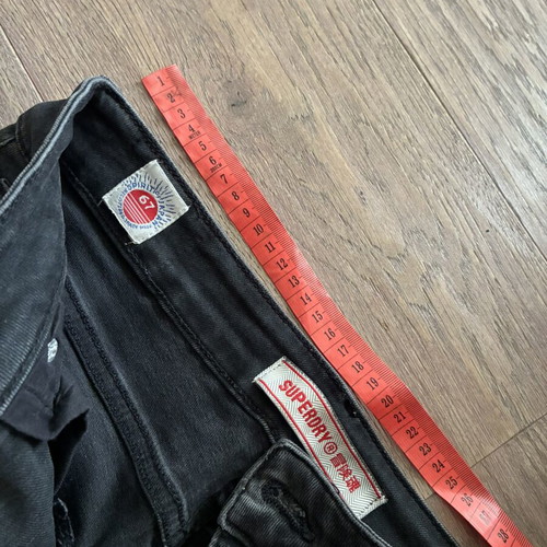 SuperDry jeans dark gray, like new, size M 38 10