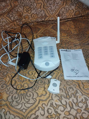 Wireless emergency call device with 2 wireless remotes used