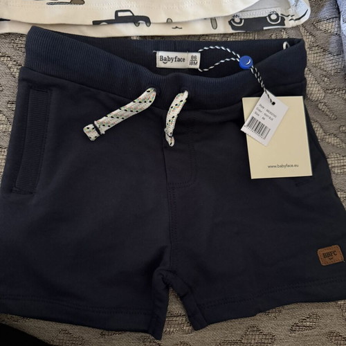 Babyface set new, t-shirt and shorts size 86 (12-18 months)