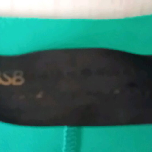 BSB summer women's dress M/L like new, turquoise and gold