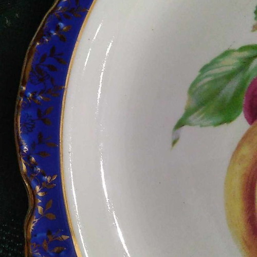 Vintage plate old foley james kent ltd staffordshire england used