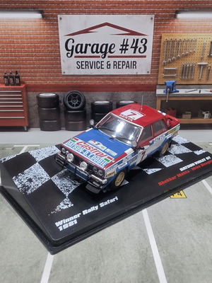 Datsun Violet GT Rally Safari 1981 μεταλλικό μοντέλο 1:43