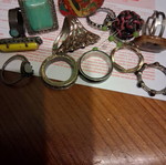 Rings used, all 15, gray