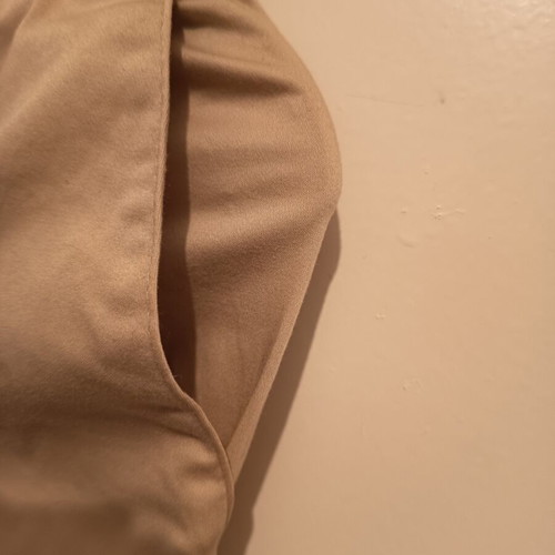 Women's suit set like new, beige, large jacket, pants size 36