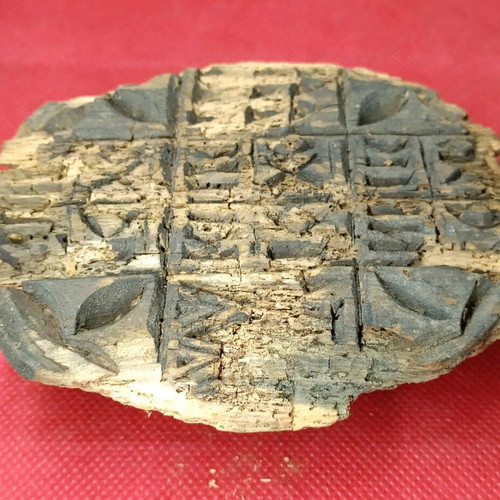 Antique Wooden Prosphoro Stamp used, over 150 years old