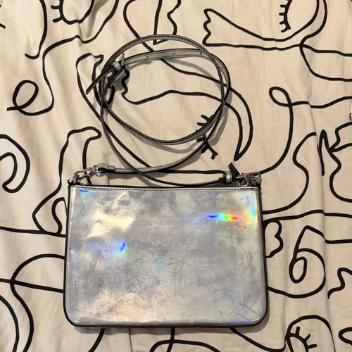 Parfois bag like new, iridescent color