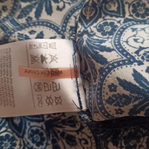Silvian Heach summer blouse like new, blue, size M