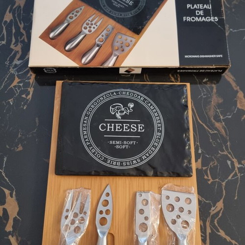 Trio Plateau de Fromages cheese serving set