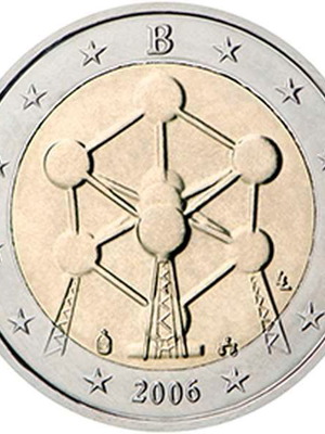 Βέλγιο 2 Ευρώ 2006 Atomium ακυκλοφόρητο