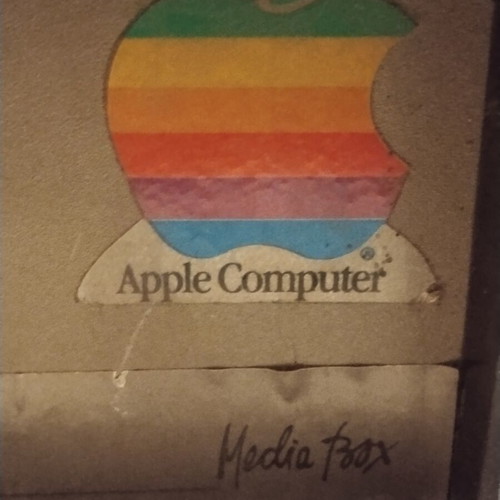Vintage Apple Macintosh Software Library with 200+ 3.5" Floppy Disks in 2 Posso Drawers used