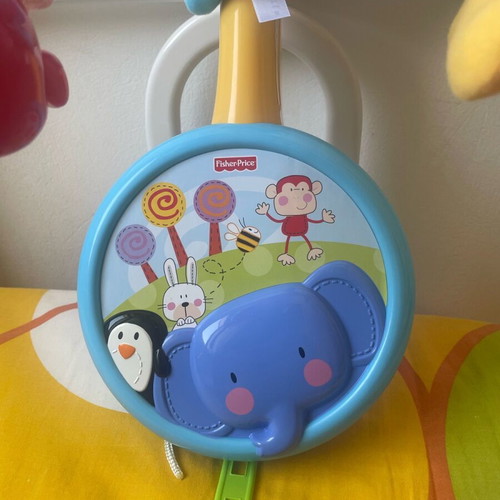 Fisher Price Musical 2-in-1 Rotating Mobile like new