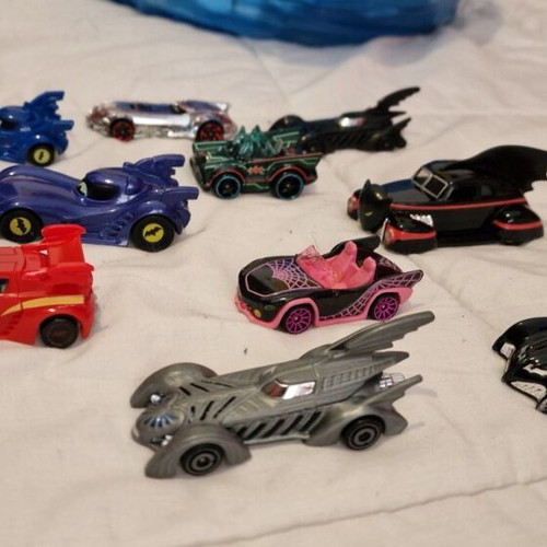 Batwheels and Batmobile toy cars like new
