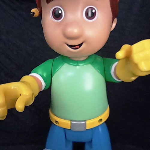 Handy Manny Disney Mattel 2007 Talking Figure used, Greek language