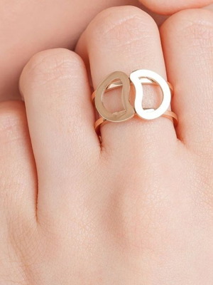 Δαχτυλίδι σε rose gold καινούργιο, ανοξείδωτο ατσάλι υποαλλεργικό