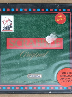 Scrabble Original (Virgin Leisure Genius) (Amstrad Disk) used