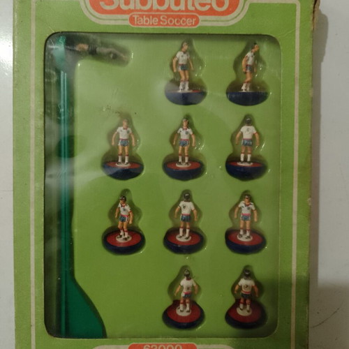 Subbuteo England team used, full eleven set