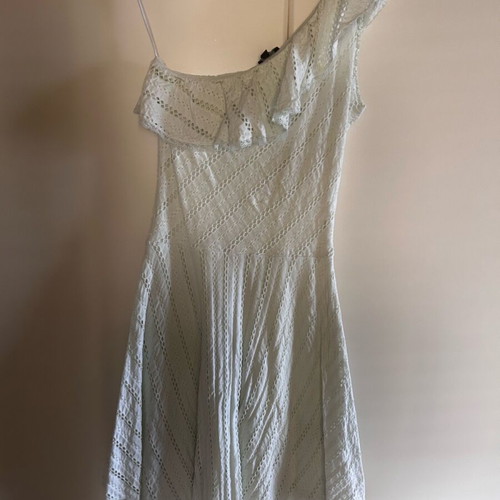 Zinas dress like new, turquoise lace, size S