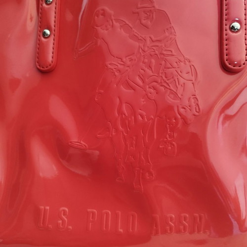 Polo Club shoulder bag large used coral