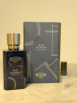 Ex Nihilo Blue Talisman Extrait 3ml new, decant