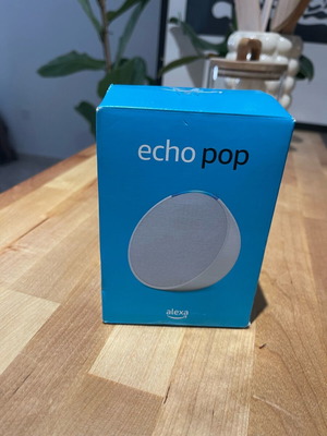 Ново Alexa Echo Pop високоговорител в отлично състояние