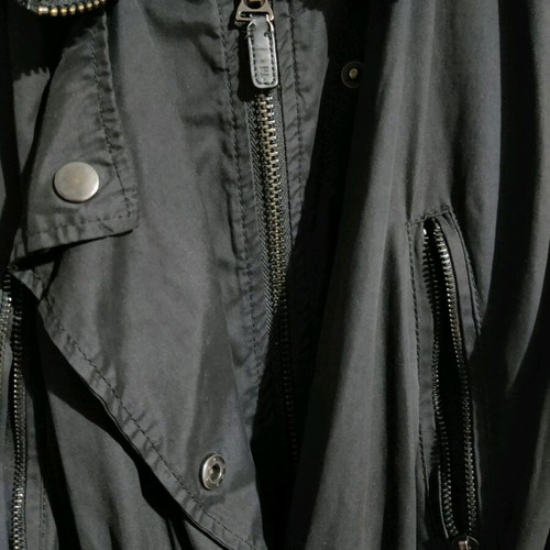 Blue dark Zara coat like new